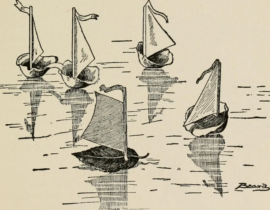 An illustration from Indoor and outdoor recreations for girls, 1906, leaf 352