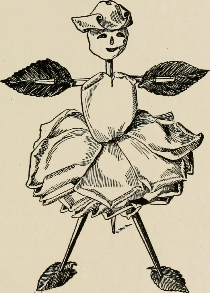 An illustration from Indoor and outdoor recreations for girls, 1906, leaf 354