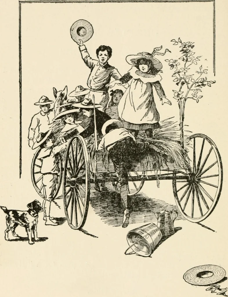 An illustration from Indoor and outdoor recreations for girls, 1906, leaf 363