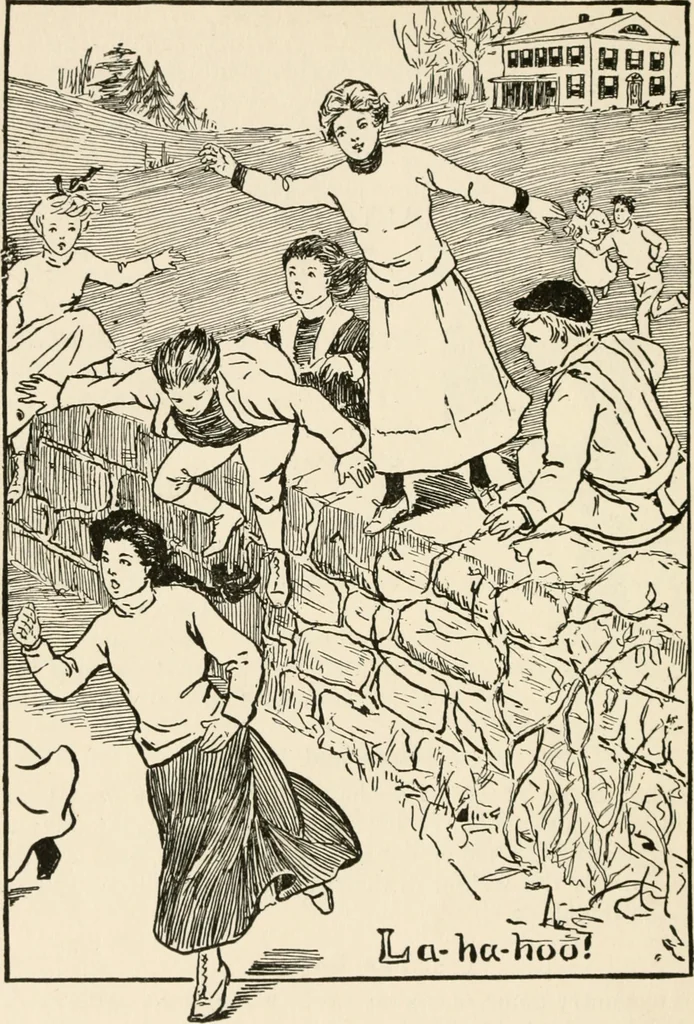 An illustration from Indoor and outdoor recreations for girls, 1906, leaf 375