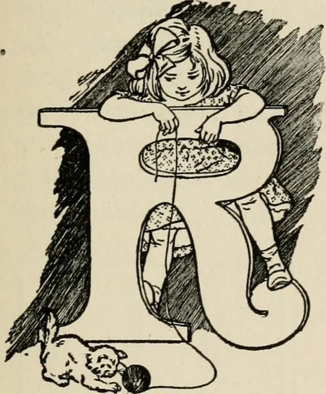 An illustration from Indoor and outdoor recreations for girls, 1906, leaf 44