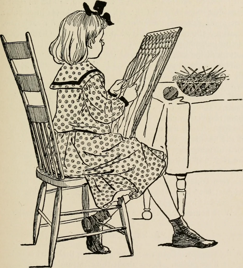 An illustration from Indoor and outdoor recreations for girls, 1906, leaf 50