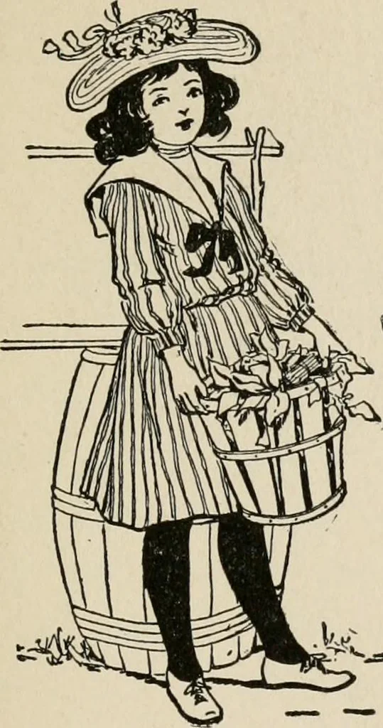 An illustration from Indoor and outdoor recreations for girls, 1906, leaf 6