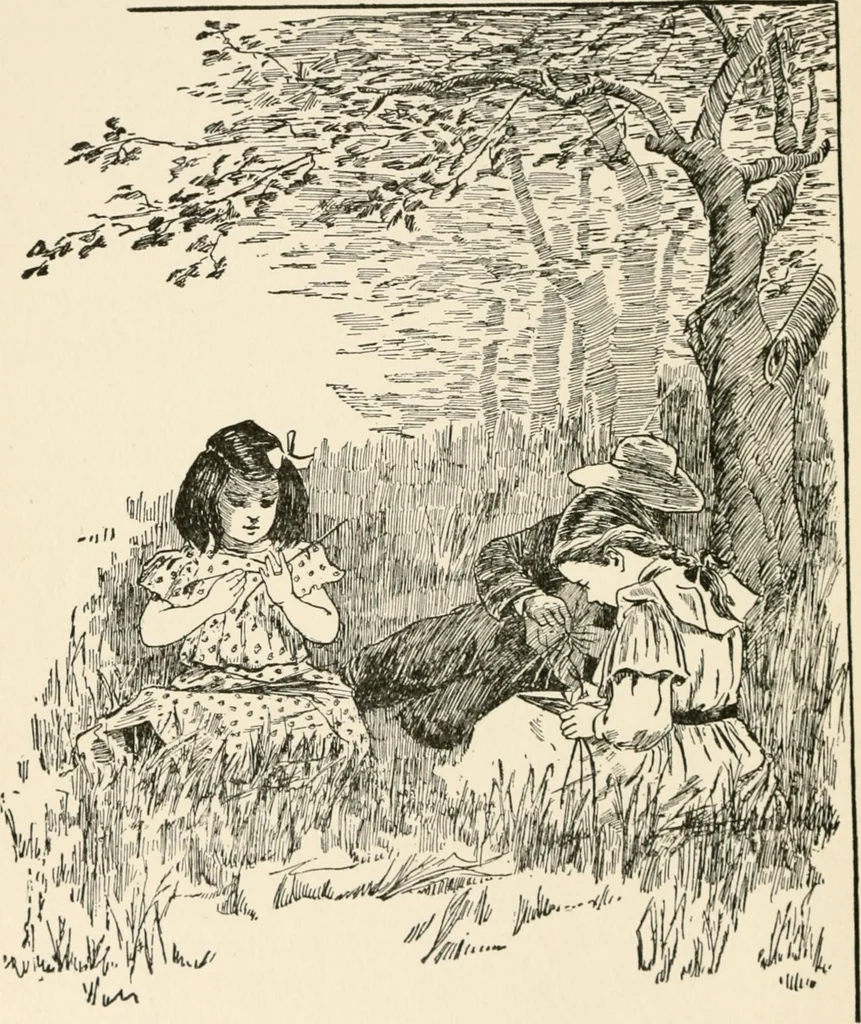 An illustration from Indoor and outdoor recreations for girls, 1906, leaf 69