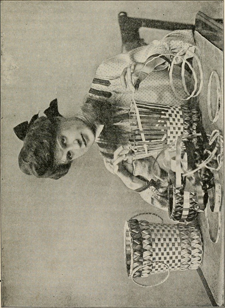 An illustration from Indoor and outdoor recreations for girls, 1906, leaf 86