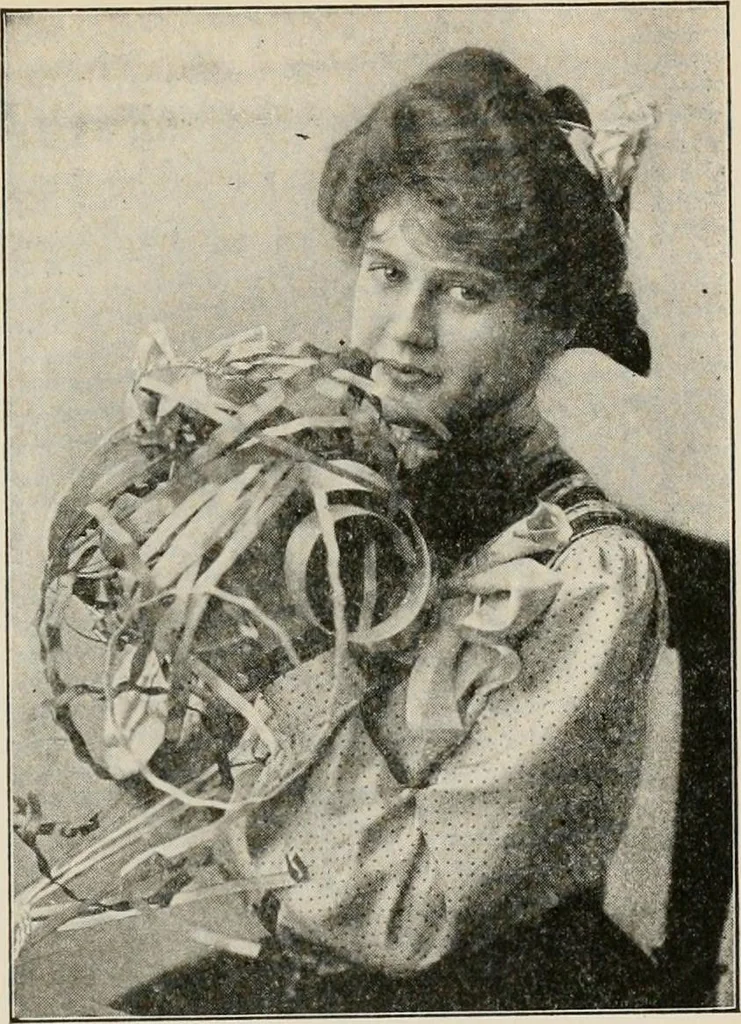 An illustration from Indoor and outdoor recreations for girls, 1906, leaf 90