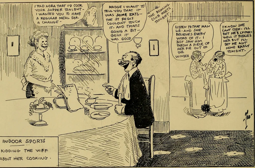 An illustration from Indoor sports, 1914, leaf 21