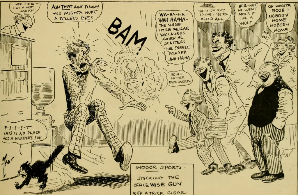 An illustration from Indoor sports, 1914, leaf 30