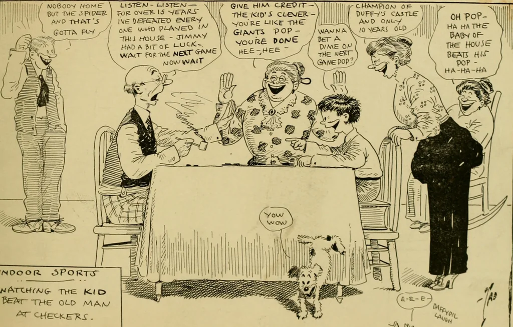 An illustration from Indoor sports, 1914, leaf 36
