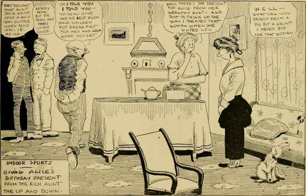 An illustration from Indoor sports, 1914, leaf 40