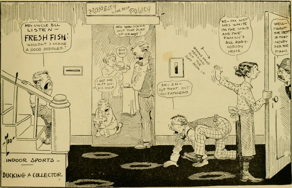 An illustration from Indoor sports, 1914, leaf 48