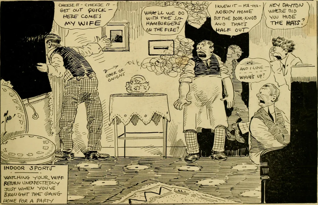 An illustration from Indoor sports, 1914, leaf 50