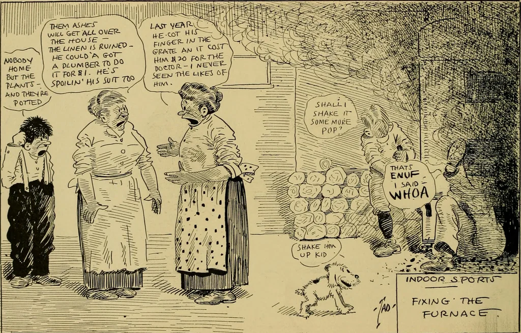 An illustration from Indoor sports, 1914, leaf 55