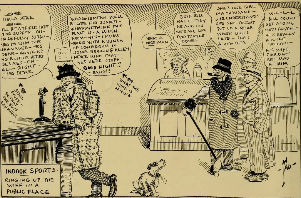 An illustration from Indoor sports, 1914, leaf 59
