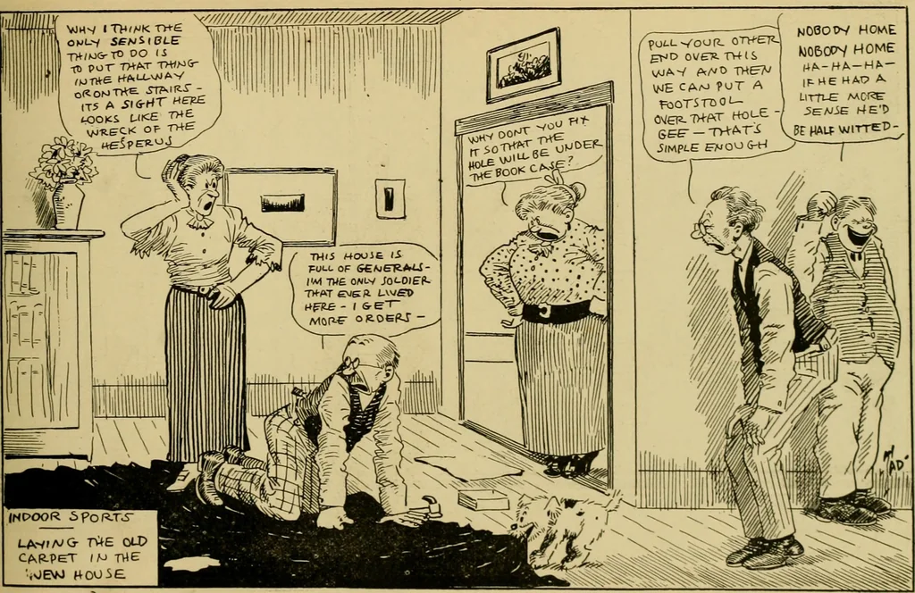 An illustration from Indoor sports, 1914, leaf 64