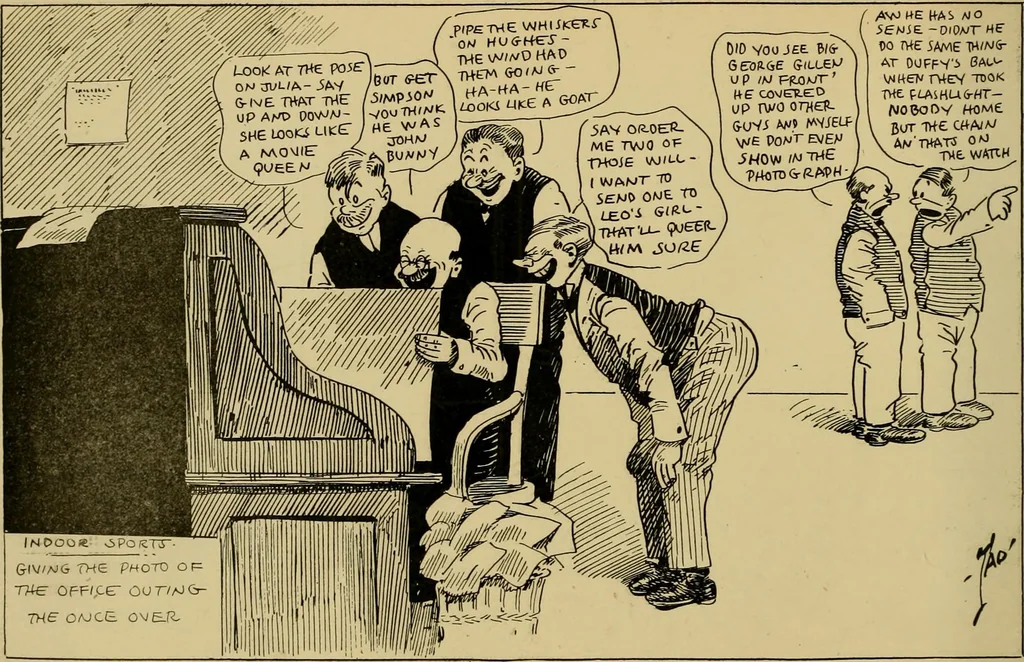 An illustration from Indoor sports, 1914, leaf 65
