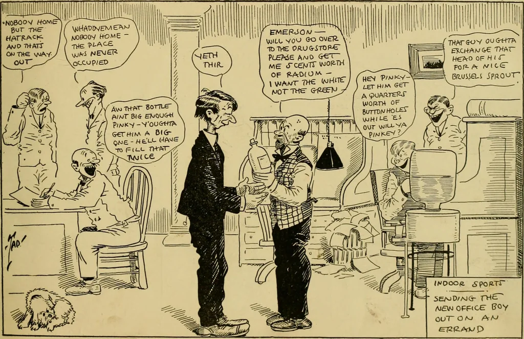 An illustration from Indoor sports, 1914, leaf 8