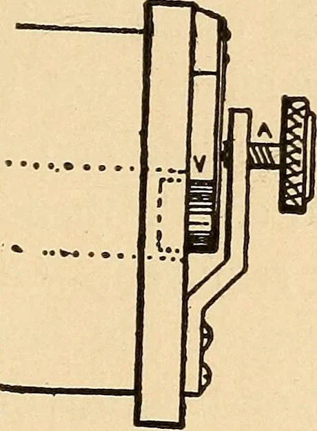 An illustration from Induction coils : how to make, use, and repair them including Ruhmkorff, Tesla, and medical coils, Roentgen radiography, wireless telegraphy, and practical information on primary and secondary battery, 1901, leaf 116