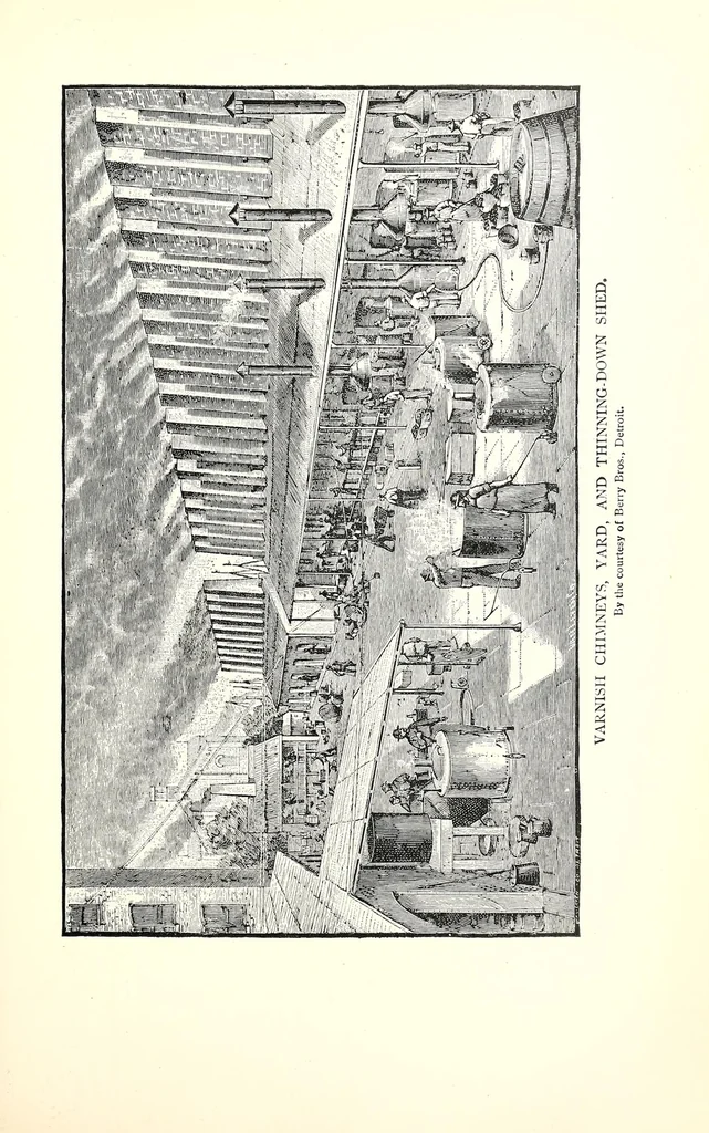 An illustration from Industrial and artistic technology of paint and varnish, 1927, leaf 141