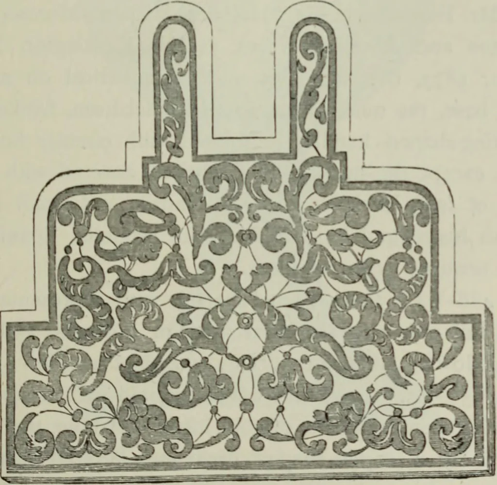 An illustration from The industrial arts in Spain, 1890, leaf 168