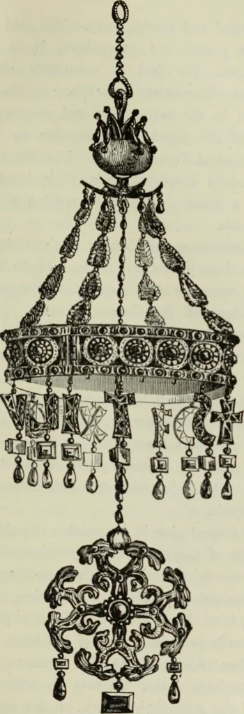 An illustration from The industrial arts in Spain, 1890, leaf 18