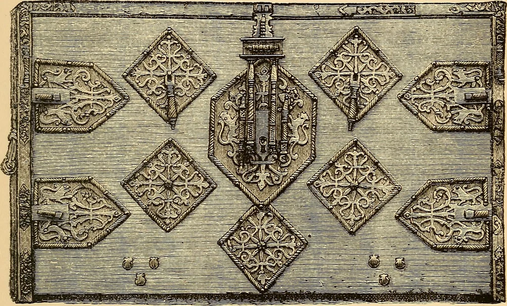 An illustration from The industrial arts in Spain, 1879, leaf 142