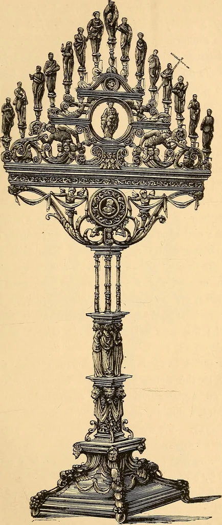 An illustration from The industrial arts in Spain, 1879, leaf 96
