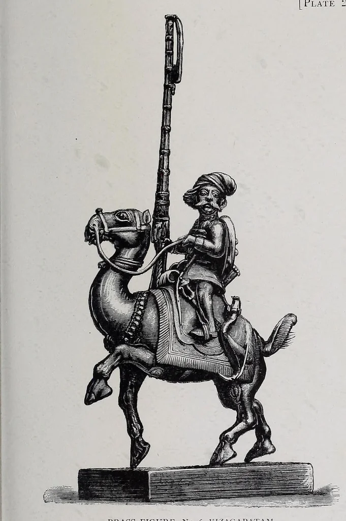 An illustration from The industrial arts of India, 1880, leaf 269