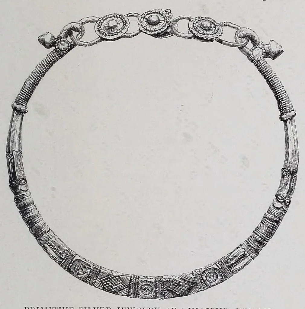 An illustration from The industrial arts of India, 1880, leaf 349