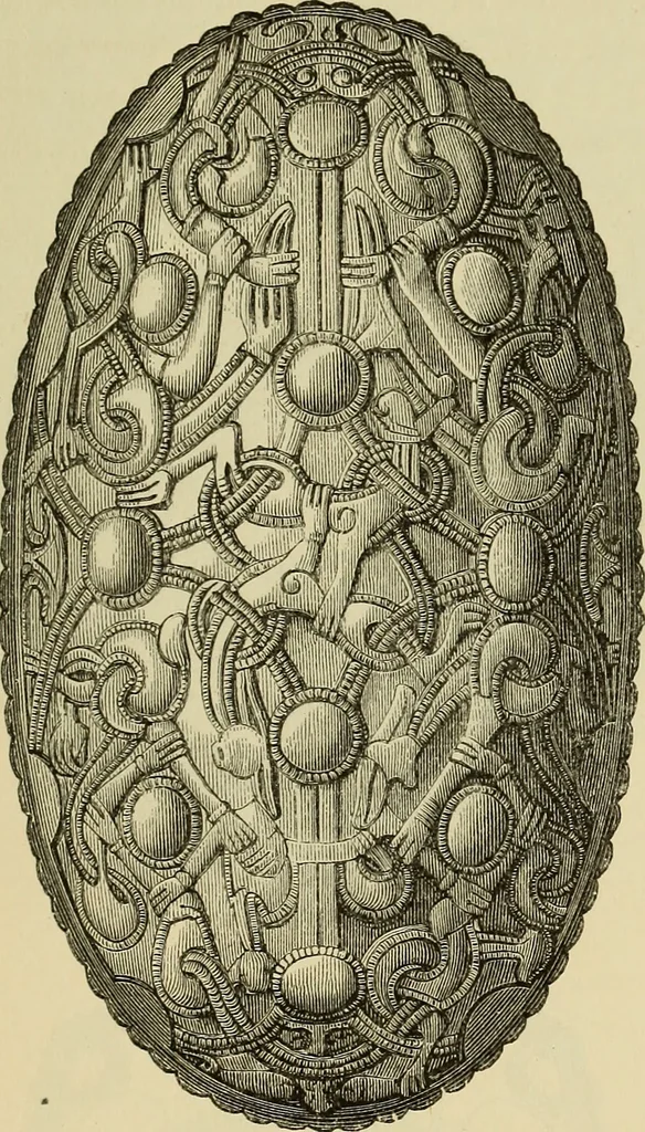 An illustration from The industrial arts of Scandinavia in the pagan time, 1883, leaf 106
