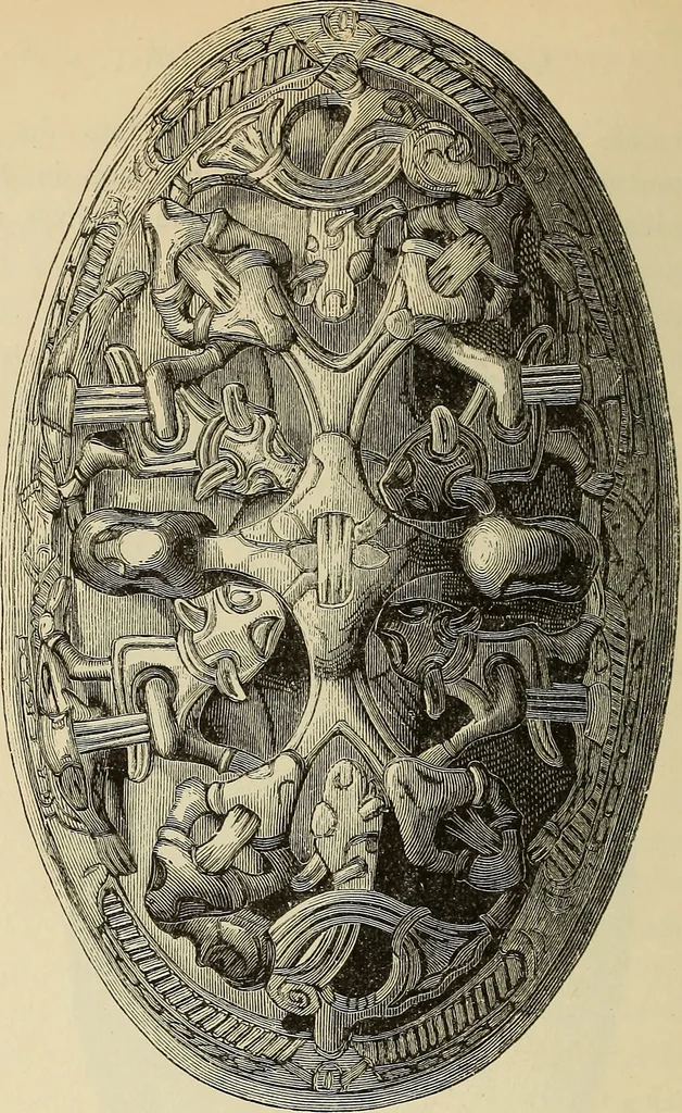 An illustration from The industrial arts of Scandinavia in the pagan time, 1883, leaf 107