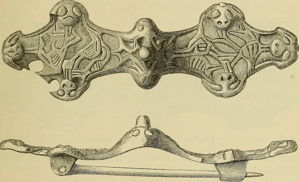 An illustration from The industrial arts of Scandinavia in the pagan time, 1883, leaf 110