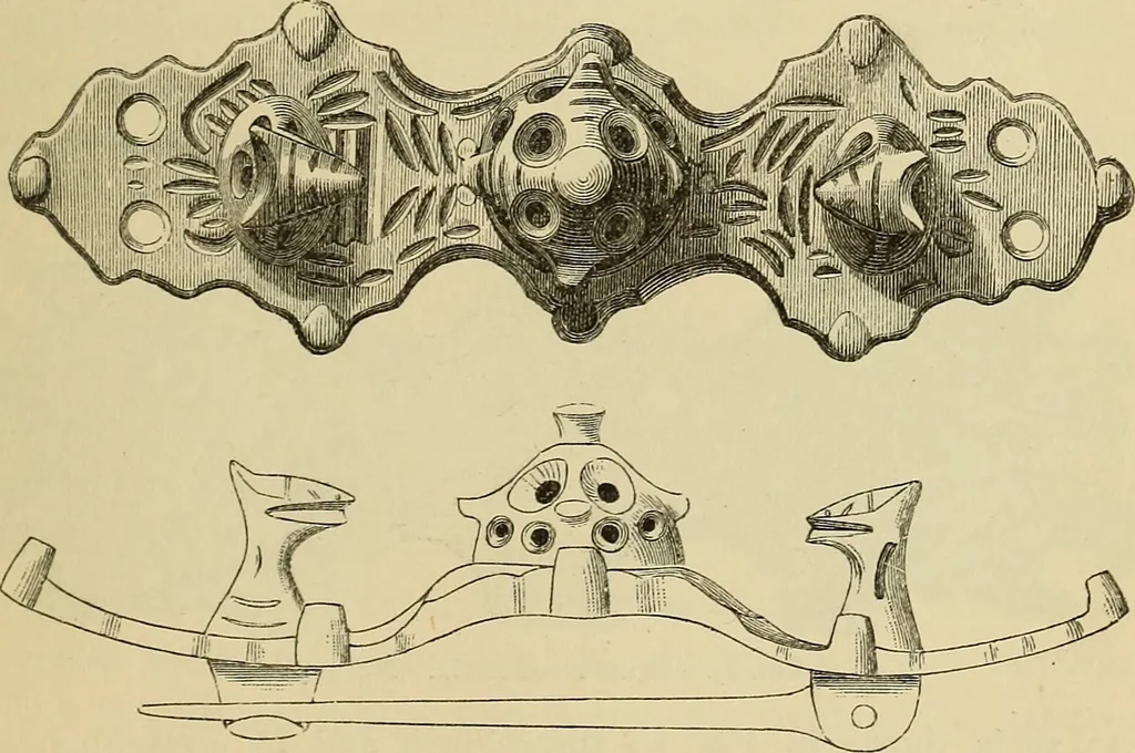 An illustration from The industrial arts of Scandinavia in the pagan time, 1883, leaf 110