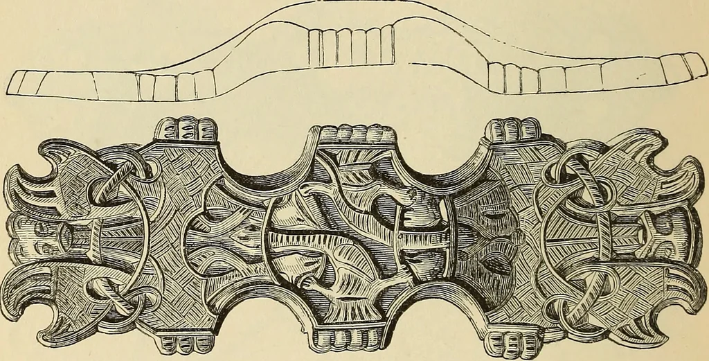 An illustration from The industrial arts of Scandinavia in the pagan time, 1883, leaf 111