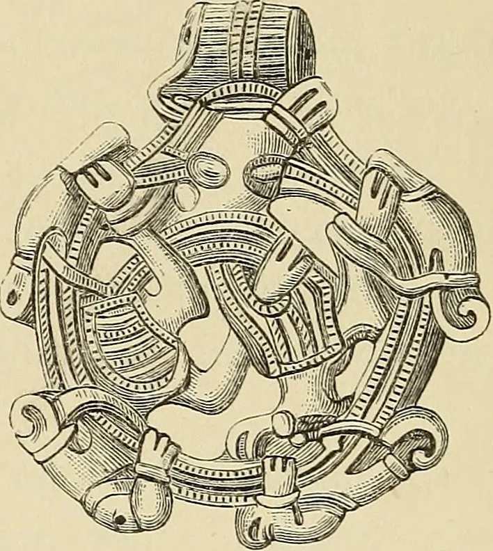 An illustration from The industrial arts of Scandinavia in the pagan time, 1883, leaf 113