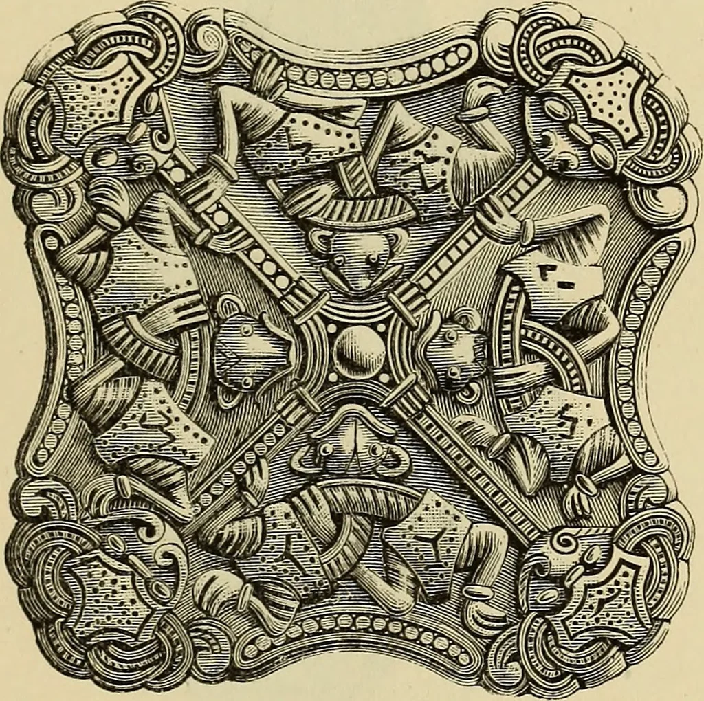 An illustration from The industrial arts of Scandinavia in the pagan time, 1883, leaf 116