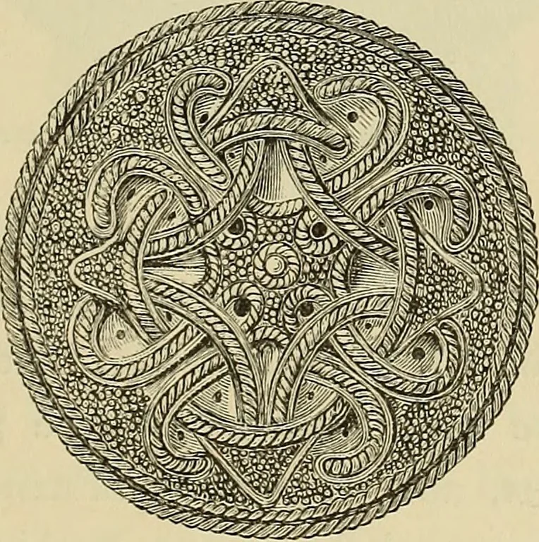 An illustration from The industrial arts of Scandinavia in the pagan time, 1883, leaf 126