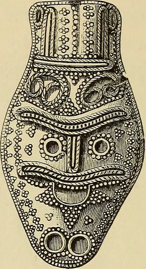 An illustration from The industrial arts of Scandinavia in the pagan time, 1883, leaf 129