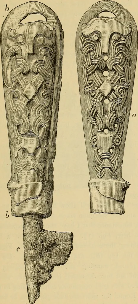 An illustration from The industrial arts of Scandinavia in the pagan time, 1883, leaf 148