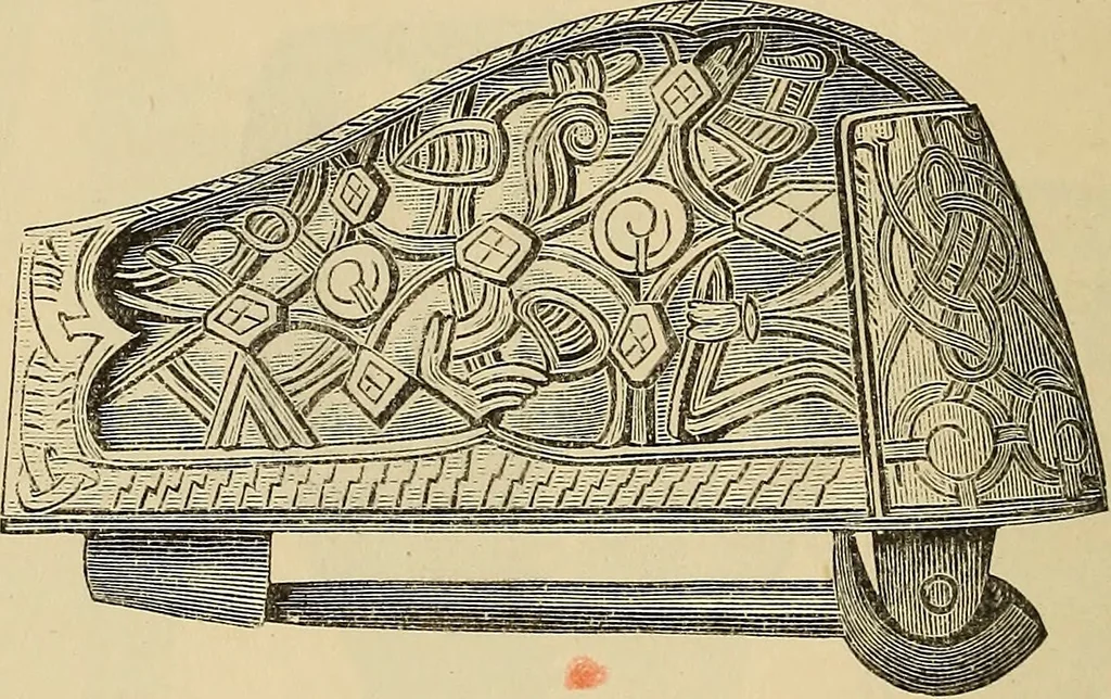 An illustration from The industrial arts of Scandinavia in the pagan time, 1883, leaf 43