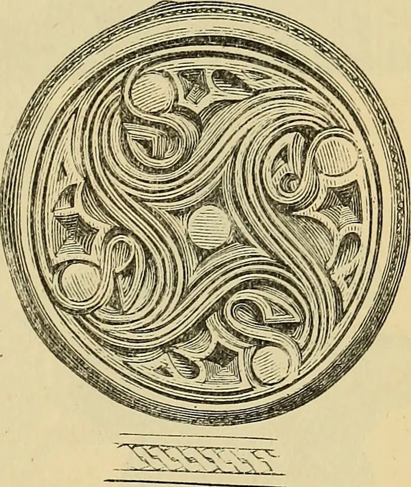 An illustration from The industrial arts of Scandinavia in the pagan time, 1883, leaf 48