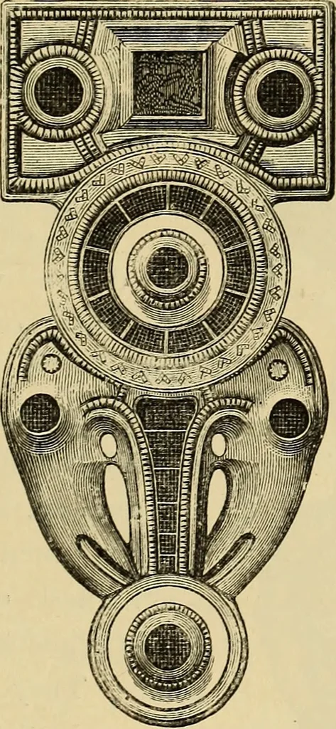 An illustration from The industrial arts of Scandinavia in the pagan time, 1883, leaf 52