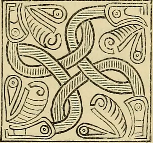 An illustration from The industrial arts of Scandinavia in the pagan time, 1883, leaf 66