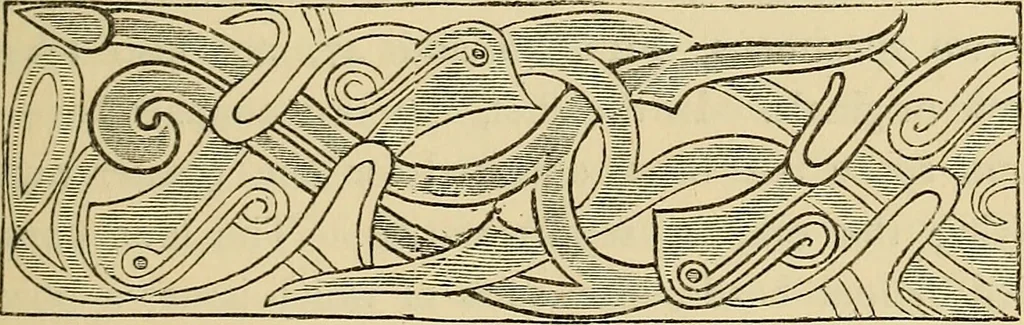 An illustration from The industrial arts of Scandinavia in the pagan time, 1883, leaf 66