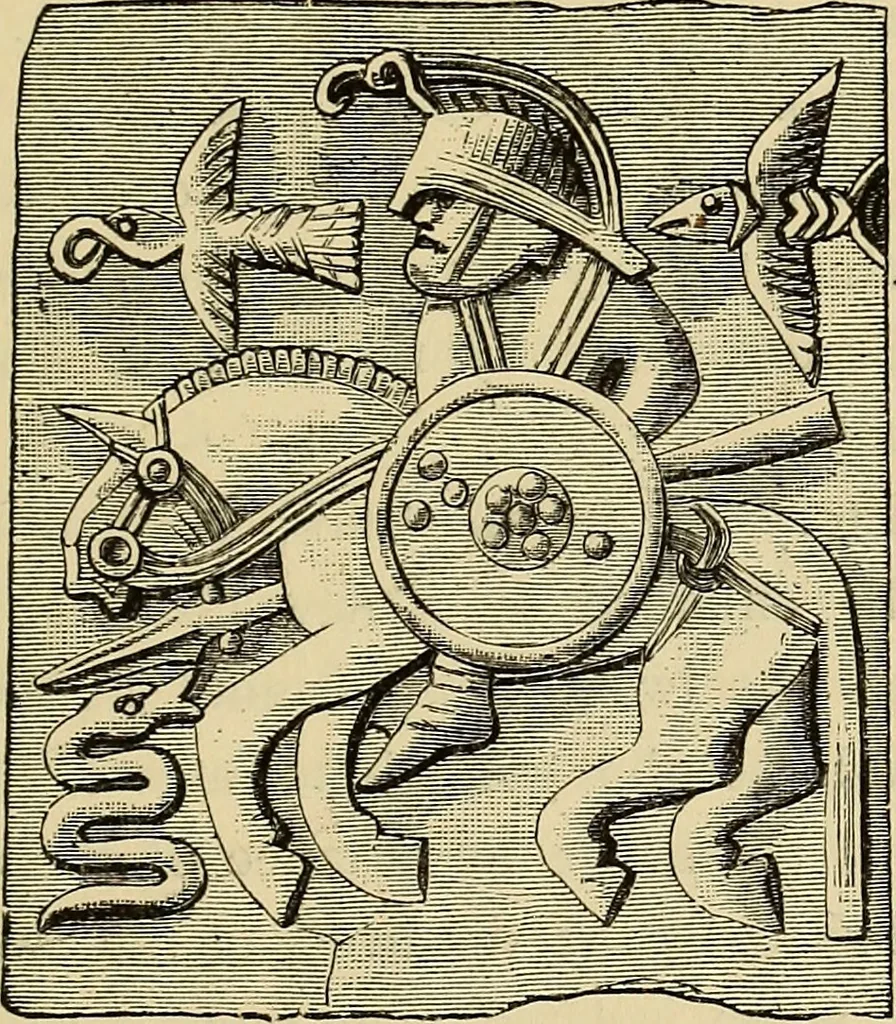 An illustration from The industrial arts of Scandinavia in the pagan time, 1883, leaf 70