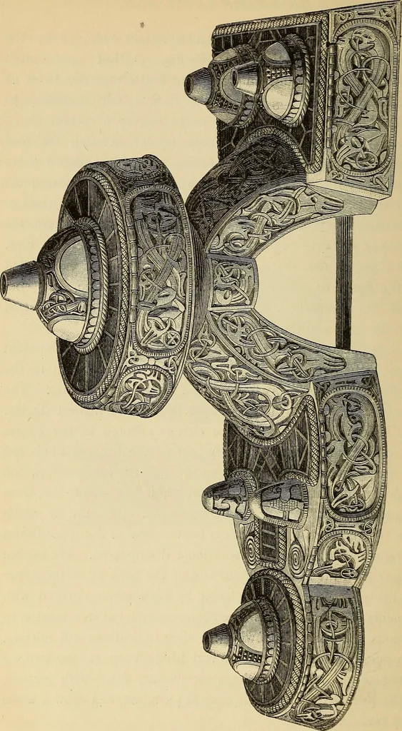 An illustration from The industrial arts of Scandinavia in the pagan time, 1883, leaf 75