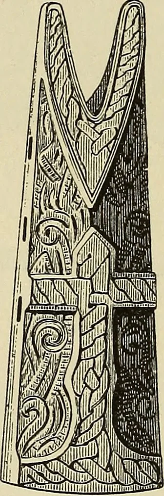 An illustration from The industrial arts of Scandinavia in the pagan time, 1883, leaf 81