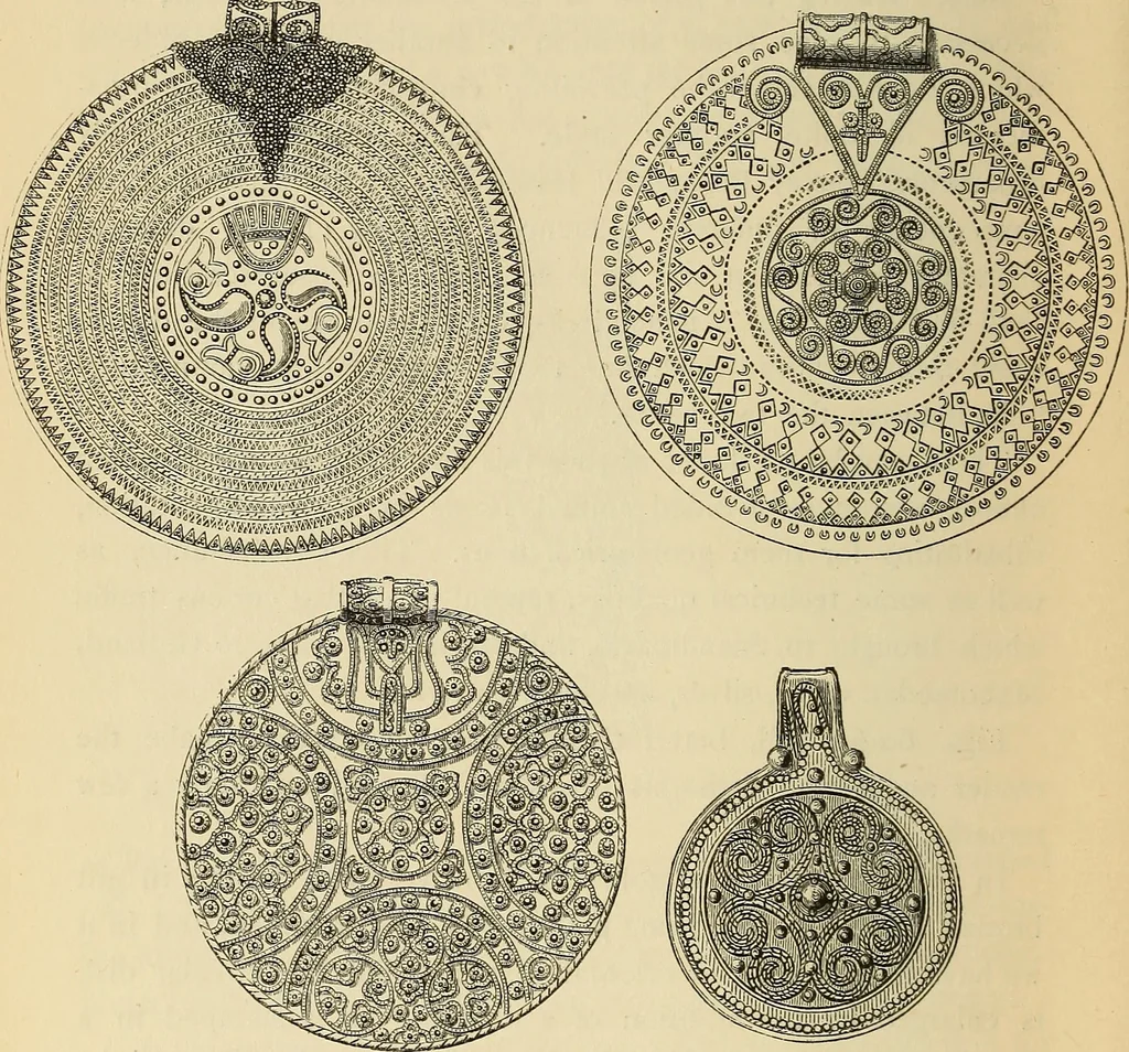 An illustration from The industrial arts of Scandinavia in the pagan time, 1883, leaf 83