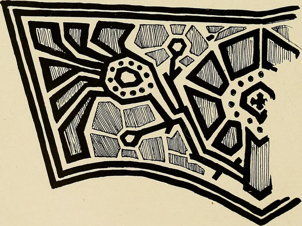 An illustration from Industrial drawing for girls : design principles applied to dress, 1912, leaf 53