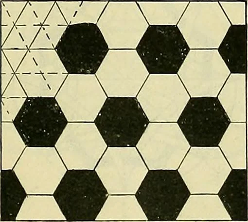 An illustration from Industrial drawing and geometry; an introduction to various branches of technical drawing, 1911, leaf 110